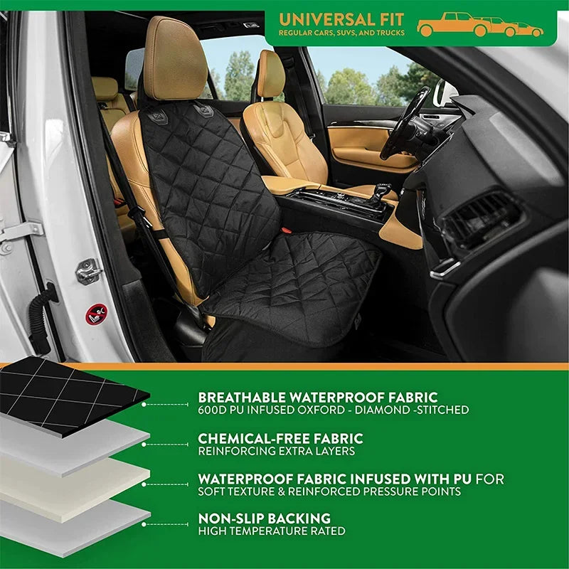 Siège Auto Pliable Imperméable Chiens Chats : Sécurité, Confort, Voyage Protégé