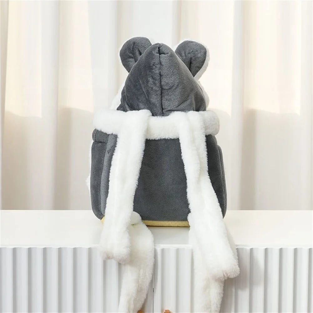 Sac de Transport Hiver Chaud pour Petits Chiens Chats Voyage
