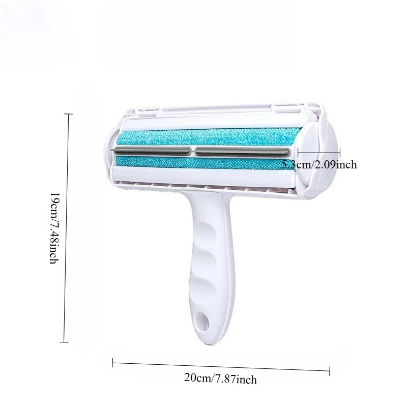 Rouleau Anti-Poils Réutilisable Ultra-Efficace pour Chats & Chiens Meubles Tissus