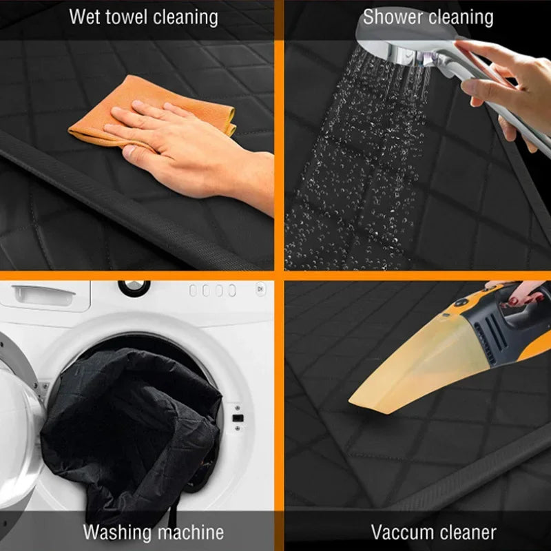 Siège Auto Pliable Imperméable Chiens Chats : Sécurité, Confort, Voyage Protégé