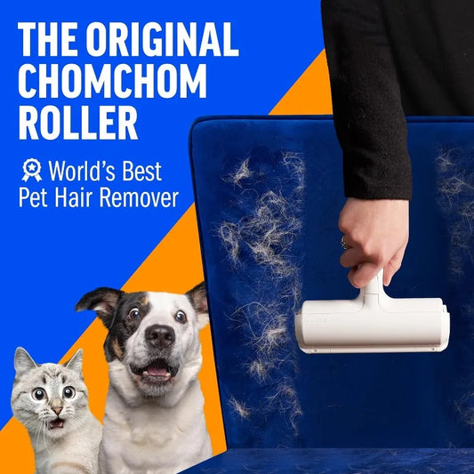 Rouleau Anti-Poils Réutilisable Ultra-Efficace pour Chats & Chiens Meubles Tissus