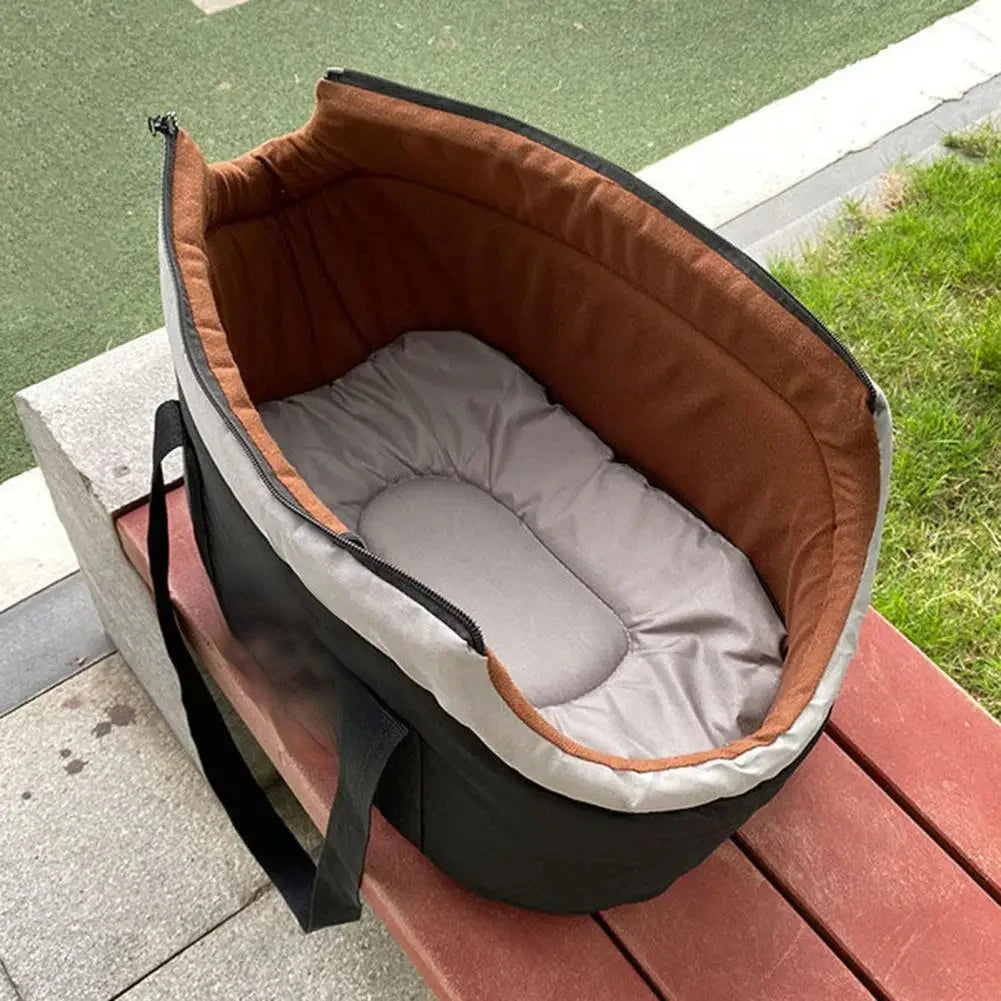 Sac de Transport Doux Respirant pour Chats et Petits Chiens - Voyage Confortable Sécurisé