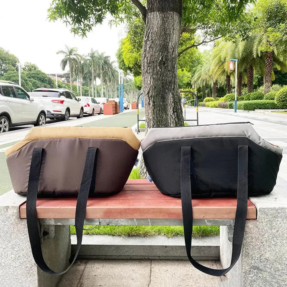 Sac de Transport Doux Respirant pour Chats et Petits Chiens - Voyage Confortable Sécurisé