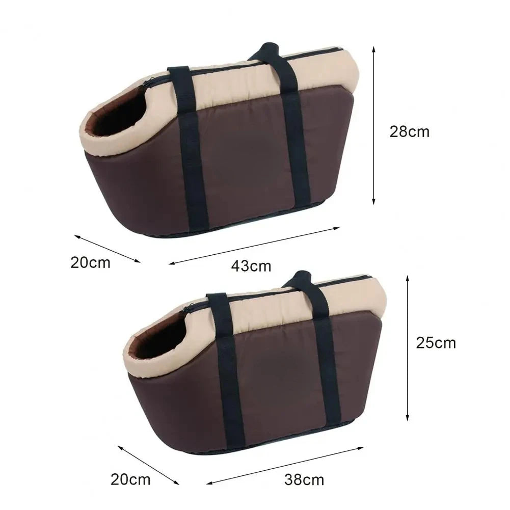 Sac de Transport Doux Respirant pour Chats et Petits Chiens - Voyage Confortable Sécurisé