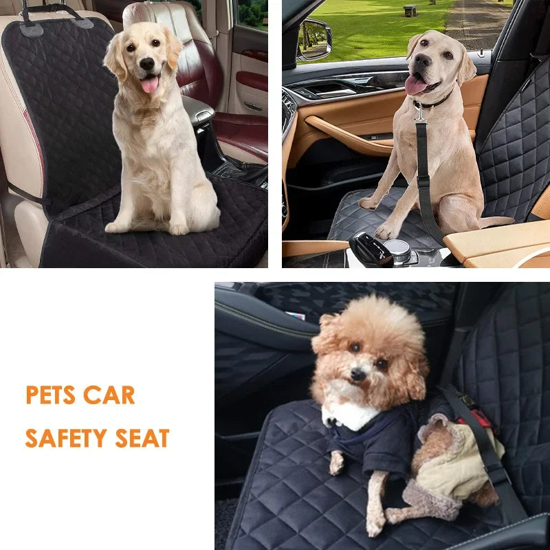 Siège Auto Pliable Imperméable Chiens Chats : Sécurité, Confort, Voyage Protégé