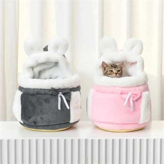 Sac de Transport Hiver Chaud pour Petits Chiens Chats Voyage