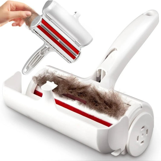 Rouleau Anti-Poils Réutilisable Ultra-Efficace pour Chats & Chiens Meubles Tissus