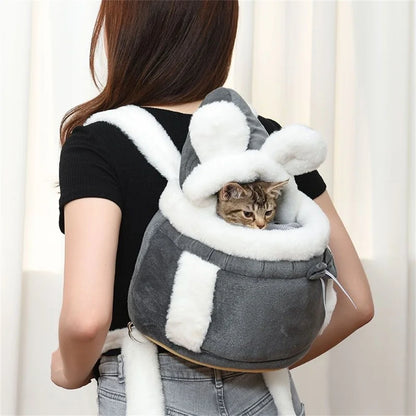 Sac de Transport Hiver Chaud pour Petits Chiens Chats Voyage